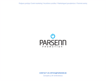 Tablet Screenshot of parsenn.sk